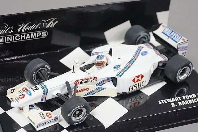 ミニチャンプス PMA 1/43 Stewart Ford スチュアート フォード SF1 R.バリチェロ #22 430970022の画像1