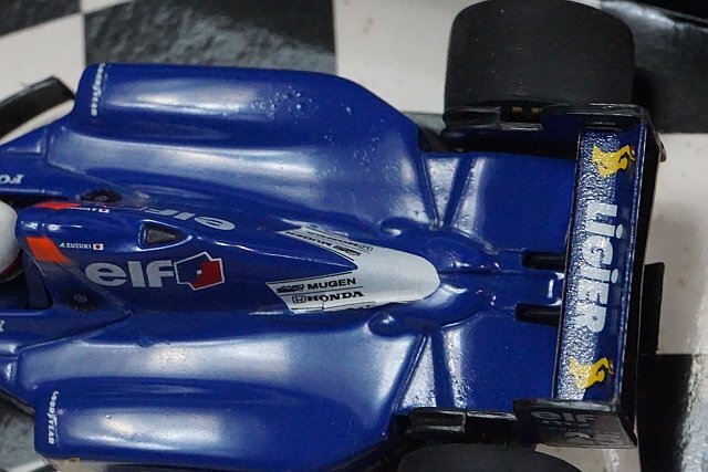 ミニチャンプス PMA 1/43 Ligier Honda リジェ 無限 ホンダ JS41 鈴木亜久里 #25 430950025の画像9