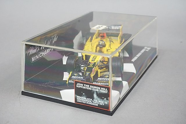 ミニチャンプス PMA 1/43 Jordan Mugen Honda ジョーダン 無限 ホンダ 198 D.ヒル #9 430980009の画像3