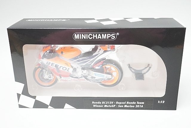  Minichamps PMA 1/12 HONDA Honda RC213V Repsol * Honda * команда Moto GP 2016 сайра lino победа клещи *pedorosa#26 122161126