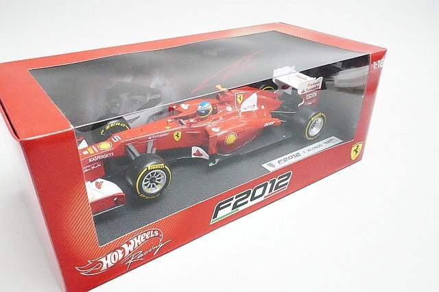 Hot Wheels ホットウィール 1/18 Ferrari フェラーリ F2012 F.アロンソ #5 X5520の画像1