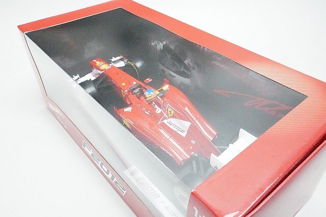 Hot Wheels ホットウィール 1/18 Ferrari フェラーリ F2012 F.アロンソ #5 X5520の画像4