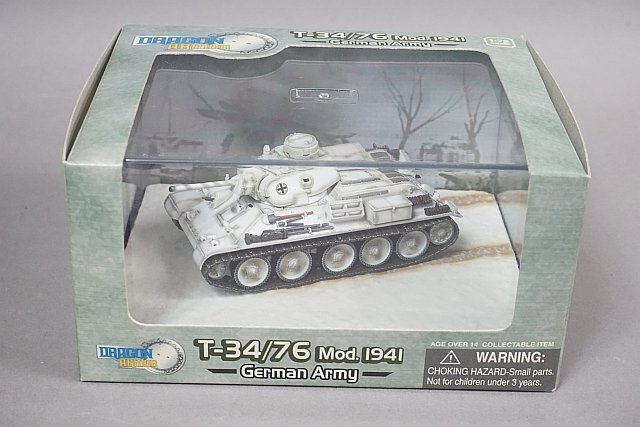 DRAGON Dragon 1/72 tank T-34/76 Mod.1941 Germany army no. 98.. squad place . higashi part war line 1941 year Dragon armor - series 60152