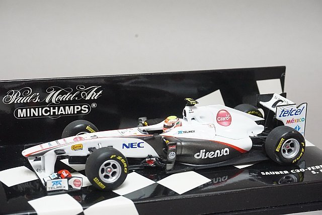 ミニチャンプス PMA 1/43 ザウバー Ｆ1 チーム C30 フェラーリ S.ペレス 2011 #17 410110017_画像1