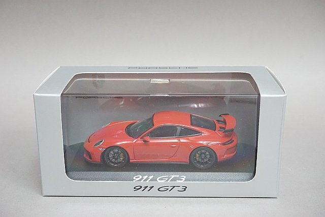  Minichamps PMA 1/43 Porsche Porsche 911 991-2 GT3 2017 красный дилер специальный заказ WAP0201490H