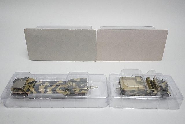 * der Goss tea ni1/72 combat tanker collection privilege Sd.Ah116 Trailer / M1A1HA Abrams etc. 4 point set * outer box booklet etc. lack of 