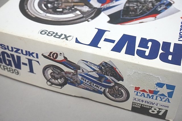 * TAMIYA Tamiya 1/12 motorcycle series NO.81 Suzuki RGV-γ(XR89) plastic model 14081