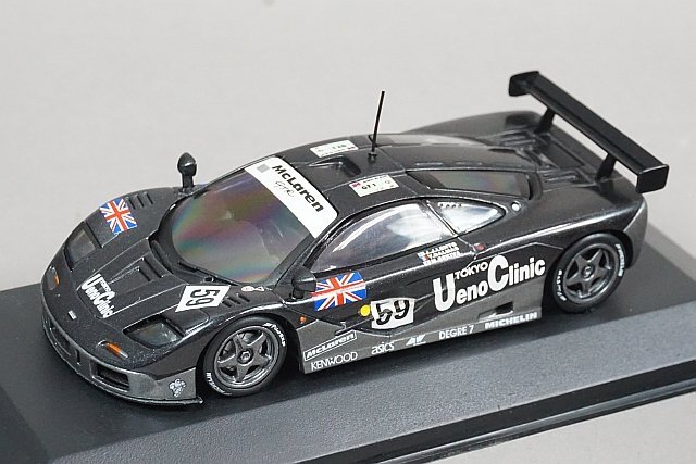 ミニチャンプス PMA 1/43 McLaren マクラーレン F1 GTR ルマン 1995 #59 上野クリニック マクラレーンコレクション 530154359_画像1