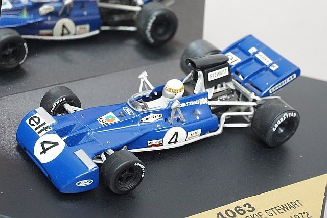 Quartzo カルツォ 1/43 Tyrrell ティレル 003 J.スチュワート フランスGP 1972 #4 4063_画像1