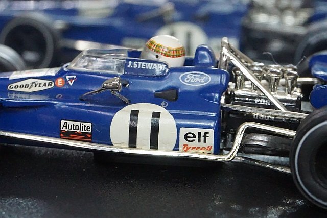 Quartzo カルツォ 1/43 Tyrrell ティレル 001 J.スチュワート モナコGP 1971 #11 4036_画像4