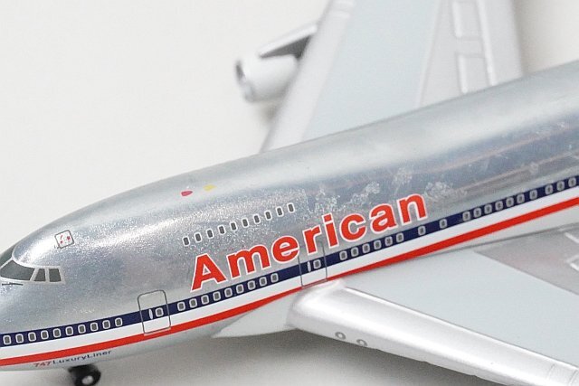 ★ Gemini Jets ジェミニ 1/400 B747SP AA アメリカン N602AA GJAAL048_画像4