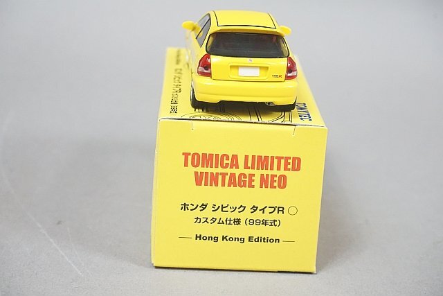 TOMICA トミカリミテッドヴィンテージネオ 1/64 ホンダ シビック タイプR カスタム仕様 (99年式) 香港限定_画像4