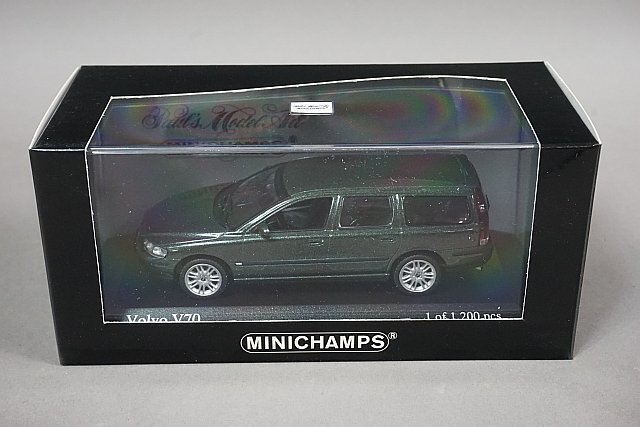 ミニチャンプス PMA 1/43 Volvo ボルボ V70 2000 オリーブメタリック 430171212_画像5