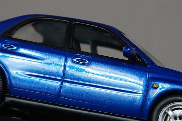 ixo イクソ 1/43 Subaru スバル Impreza インプレッサ 2.0 WRX 2001 メタリックブルー MOC001_画像3