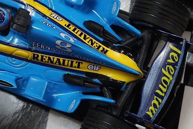 ミニチャンプス PMA 1/43 Renault ルノー F1 チーム R24 F.アロンソ #8 400040008_画像4