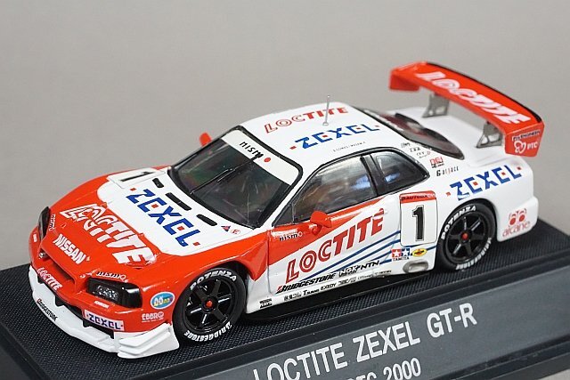 EBBRO エブロ 1/43 Nissan 日産 Loctite Zexel ロックタイト ゼクセル GT-R JGTC 2000 #1 43124_画像1