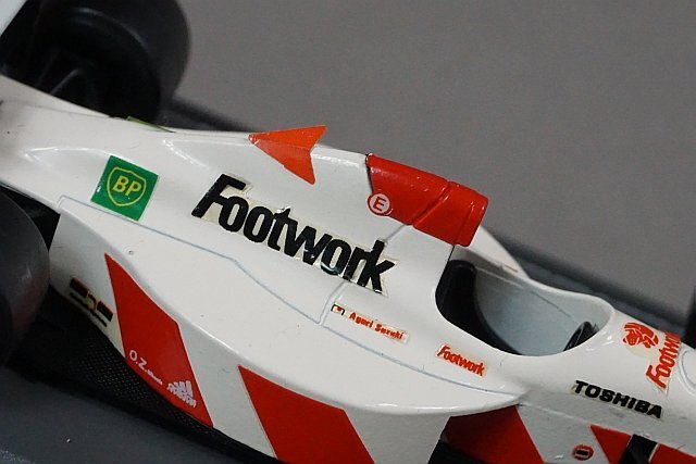 Kyosho 京商 1/43 FOOTWORK MUGEN フットワーク ムゲン FA13 #10 FORMULA-1 COLLECTION 7086-2_画像4