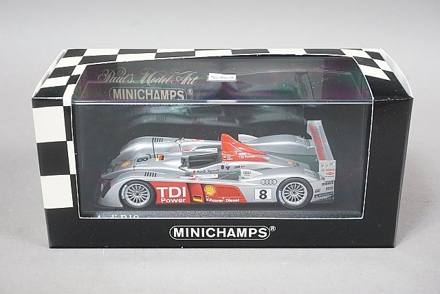 ミニチャンプス PMA 1/43 Audi アウディ R10 24h ルマン 2006 #8 400061608_画像5