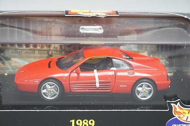 Hotwheels ホットウィール 1/43 Ferrari フェラーリ 348 TB 1989 レッド 22174_画像1