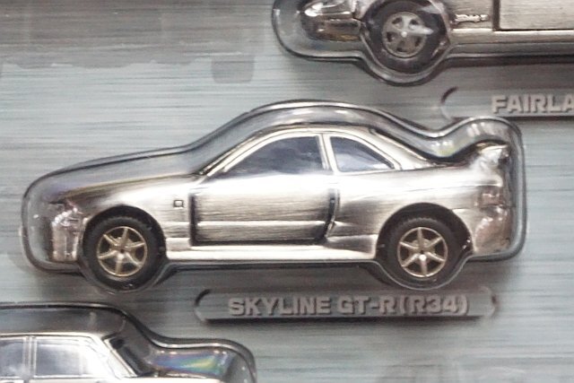 TOMICA トミカ NISSAN 日産 カーコレクション スカイライン 2000GT-B / SKYLINE GT-R (R34) など3台セット_画像3