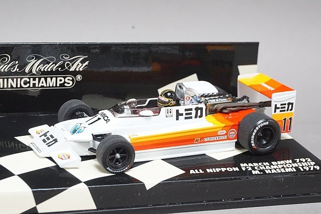 ミニチャンプス PMA 1/43 マーチ BMW 792 全日本F2選手権 長谷見昌弘 1979 #11 400790011_画像1