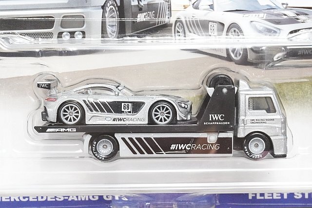 Hot Wheels ホットウィール 1/64 チームトランスポート '16 メルセデス Mercedes-AMG GT3 & FLEET STREET_画像2