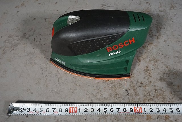 ◎ BOSCH ボッシュ 7.6V バッテリーマルチサンダー 充電器 付き ※ジャンク品 PRIO 3_画像4