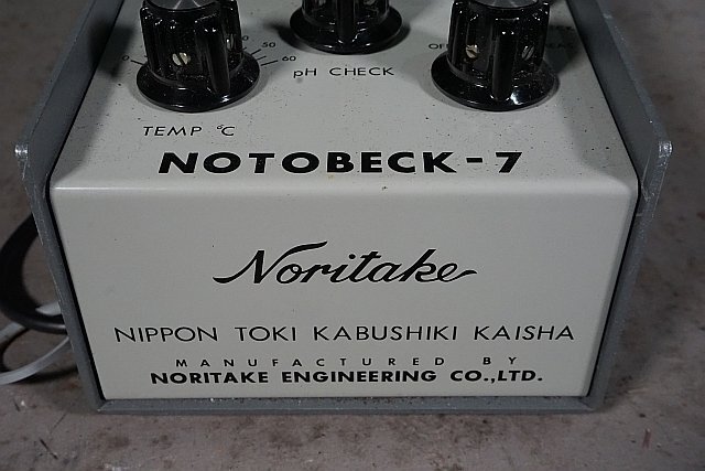 ◎ NORITAKE ノリタケ NOTOBECK-7 テスター 測定器 ※動作未チェック_画像7