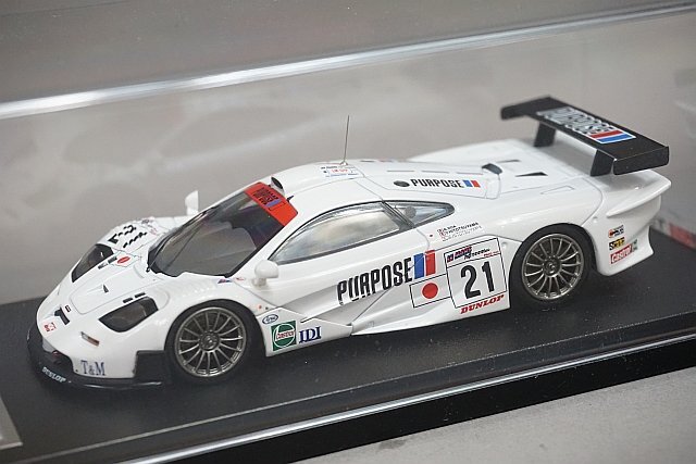 HPI Mirage 1/43 McLaren McLAREN F1 GTR Fuji 1000km 1999 #21.. модель специальный заказ 8534