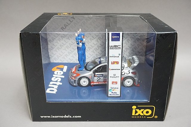 IXO イクソ 1/43 Peugeot プジョー 206 WRC World Champion 2002 #2 RAM095_画像3