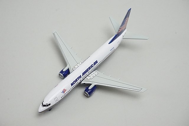 ★ DRAGON ドラゴン 1/400 B737-86N NORTH AMERICAN AIRLINES ノースアメリカン N802NA 55240_画像1