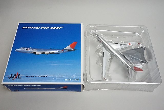 ★ herpa ヘルパ 1/400 B747-400F JALカーゴ JA401J 561327_画像9