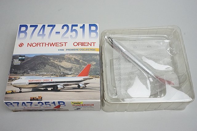 ★ DRAGON ドラゴン 1/400 B747-251B NORTHWEST ORIENT ノースウエストオリエント N624US 55212_画像9