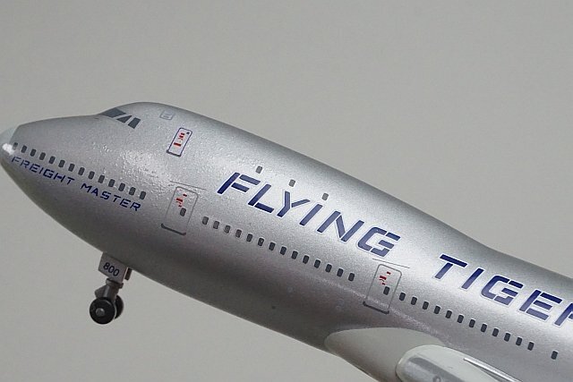 ★ DRAGON ドラゴン 1/400 B747-200F FLYING TIGERS フライングタイガー N800FT 55731_画像4