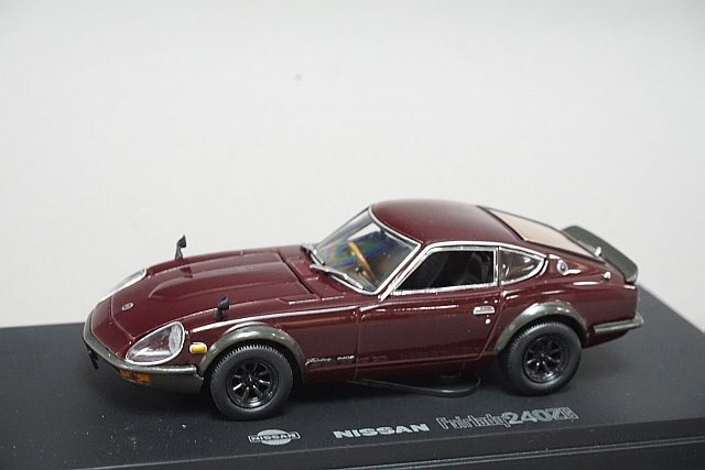 KYOSHO 京商 1/43 NISSAN 日産 フェアレディ 240ZG ワイドホイール マルーン 03166M_画像1