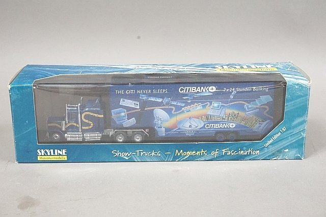 SKYLINE HO gauge 1/87 Kenworth ticket wa-sW900 CitiTruck *THE CITI NEVER SLEEPS~ truck 