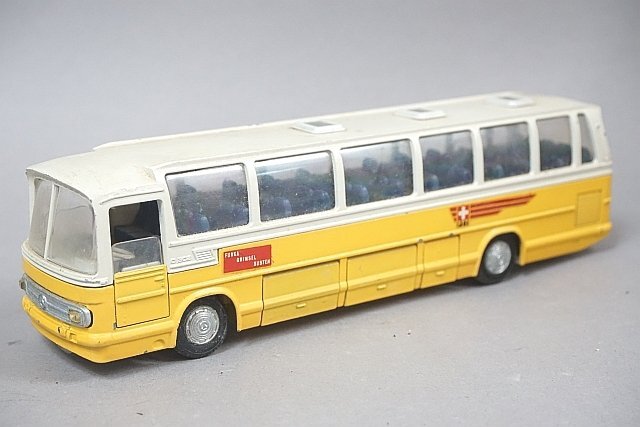 KiRK 1/43 Mercedes Benz メルセデスベンツ O302 バス 全長約18cm デンマーク製 ※外箱相違_画像1