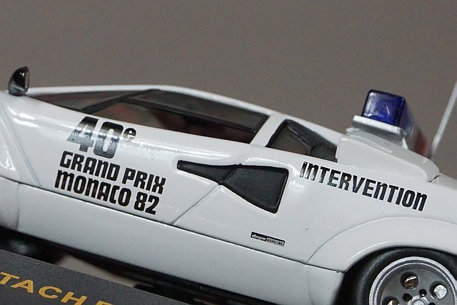 ixo イクソ 1/43 ランボルギーニ カウンタック ペースカー モナコGP 1982 #40 CLC018_画像3