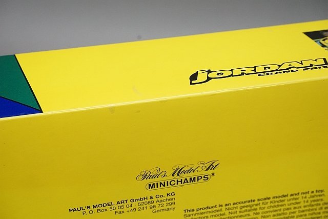 ミニチャンプス PMA 1/43 ジョーダン セット 5/5 JORDAN 199/EJ10 1999/2000 無限ホンダ 402109900_画像10