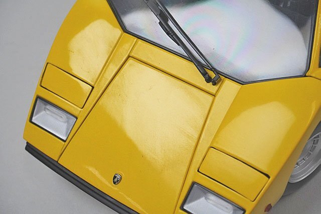 京商 KYOSHO 1/18 Lamborghini ランボルギーニ Countach カウンタック イエロー ※本体のみ_画像8