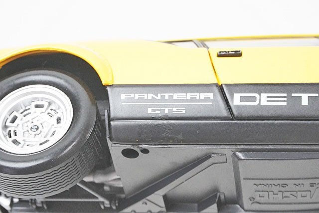 京商 KYOSHO 1/18 De Tomaso デ・トマソ パンテーラ PANTERA GTS イエロー×ブラック ※本体のみ_画像9