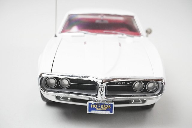 EXACT DETAIL 1/18 PONTIAC ポンティアック Firebird ファイヤーバード 1967 ホワイト ※本体のみ_画像2