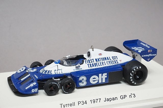 Reve Collection レーヴコレクション 1/43 Tyrrell ティレル P34 日本GP 6輪車 R.ピーターソン 1977 #3 ※状態に難あり R70023_画像1