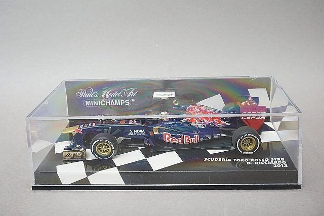 ミニチャンプス PMA 1/43 Scuderia スクーデリア トロ ロッソ STR8 D.リカルド 2013 #19 410130019_画像5