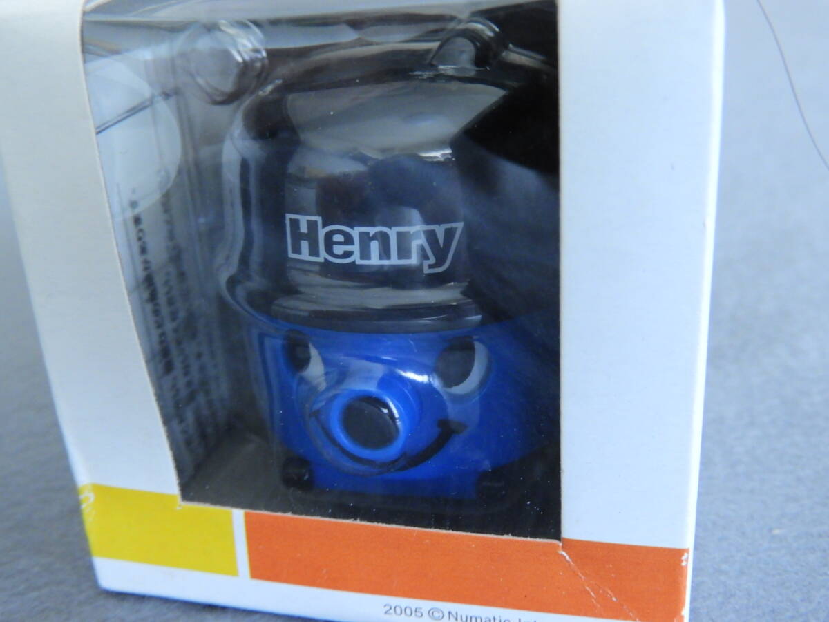 ★Henry　ヘンリー ぜんまい式マスコット　青　掃除機ヘンリー_画像7