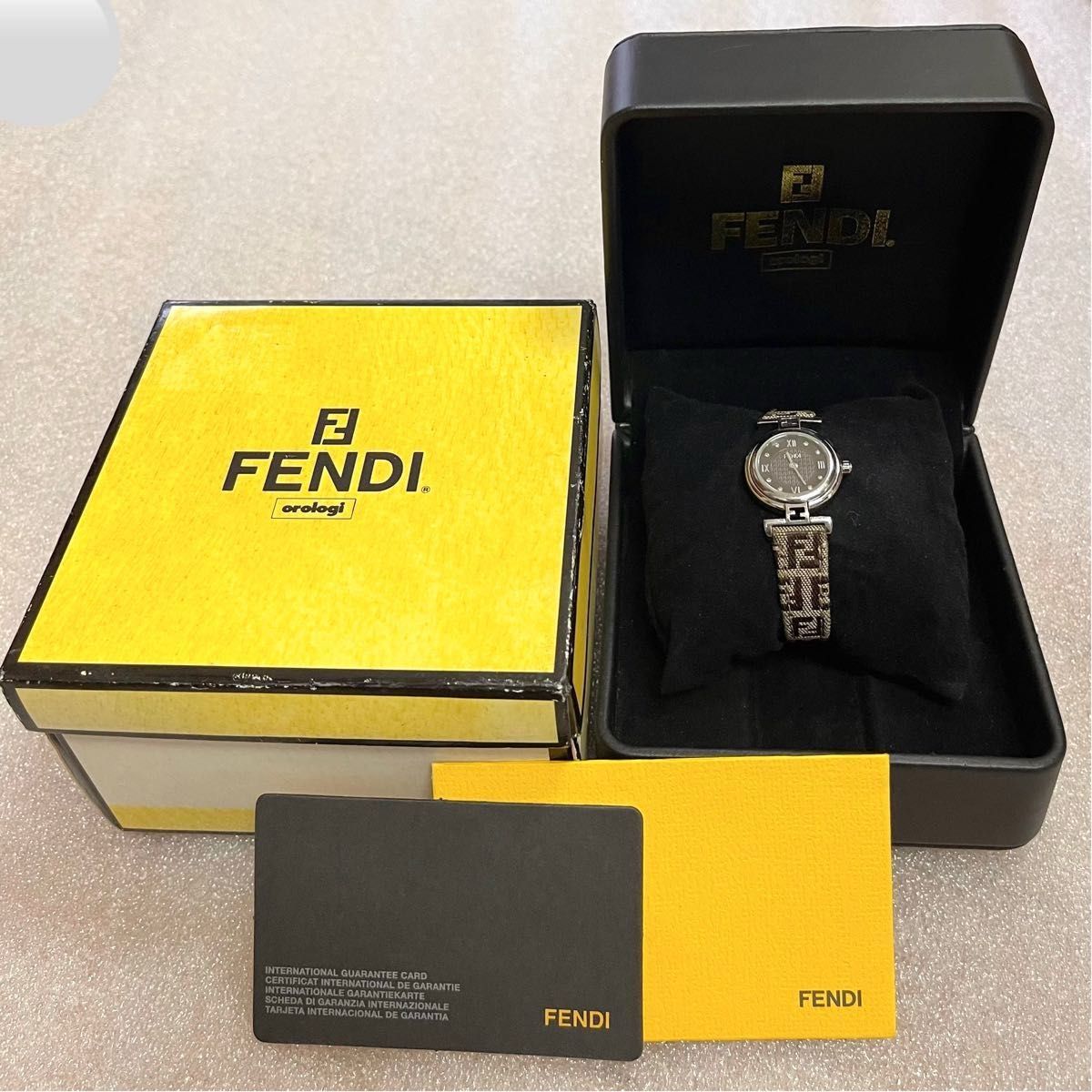 稼働 本体美品 FENDI オロロジ クォーツ モーダ ズッカ 稼働 本体美品 FENDI オロロジ クォーツ モーダ ズッカ