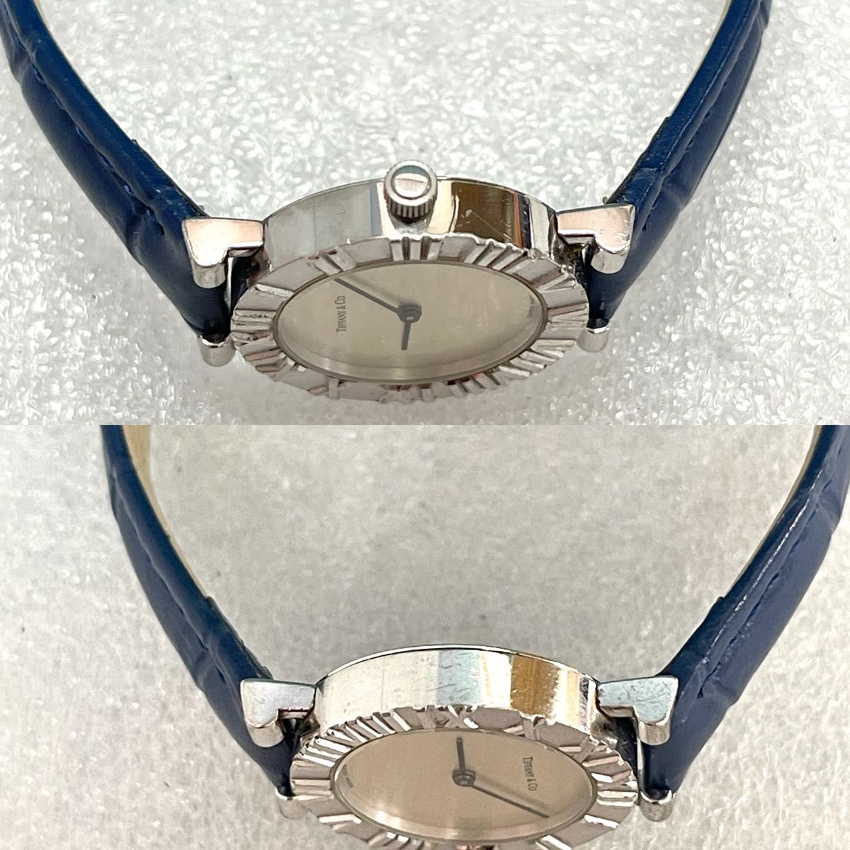 稼働　美品　TIFFANY&CO. 腕時計　シルバー925 レディース腕時計　ティファニー　アトラス　L0640 付属品　銀時計