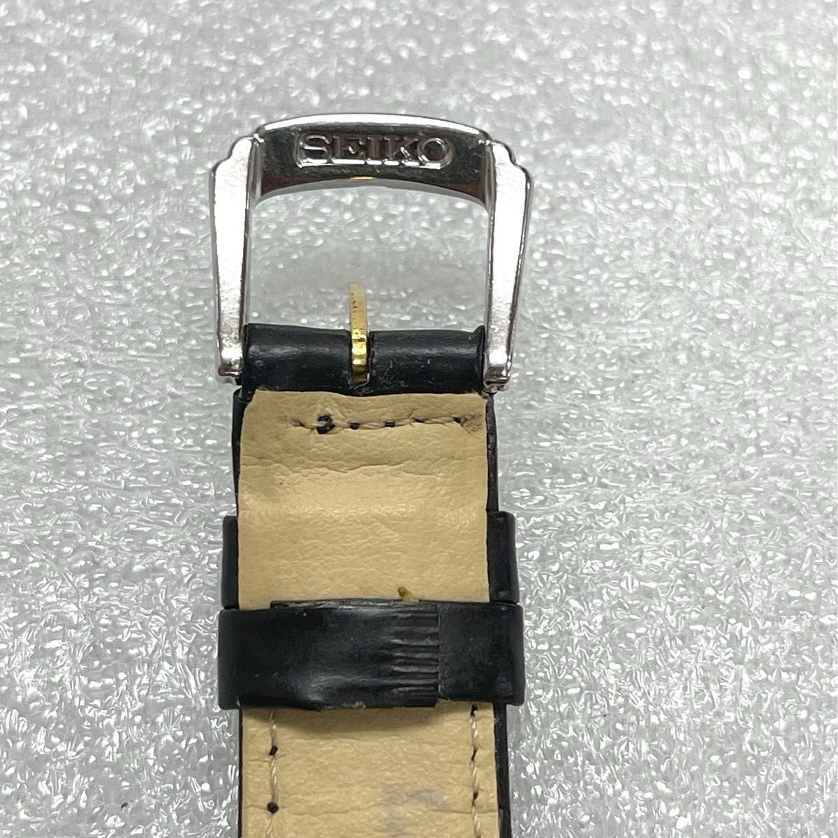 稼働 美品 SEIKO DOLCE シェル文字盤 コンビ ローマン 高級 稼働 美品 SEIKO DOLCE シェル文字盤 コンビ ローマン 高級