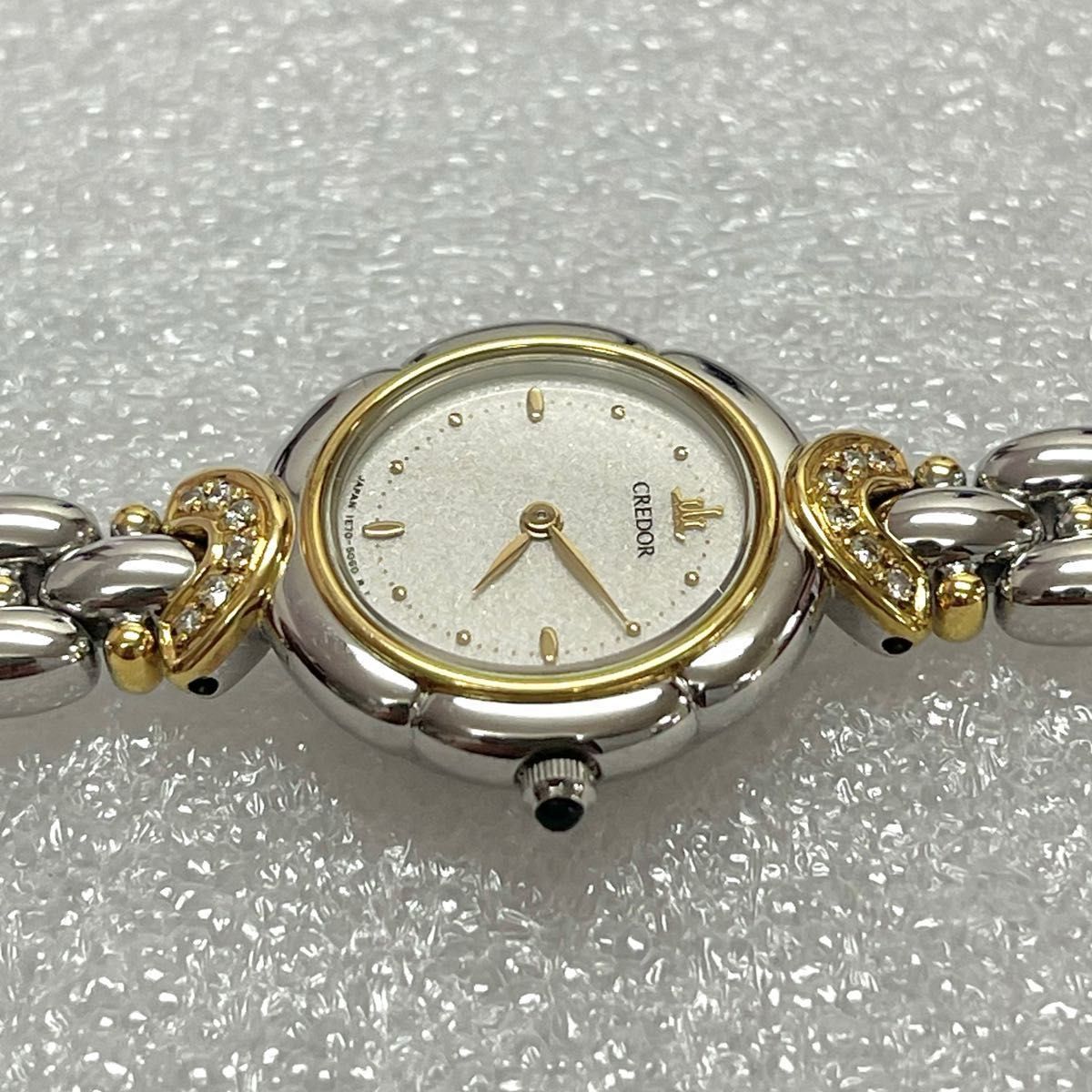稼働 極美品 SEIKO CREDOR 18KT クレドール 天然ダイヤモンド 稼働 極美品 SEIKO CREDOR 18KT クレドール 天然ダイヤモンド