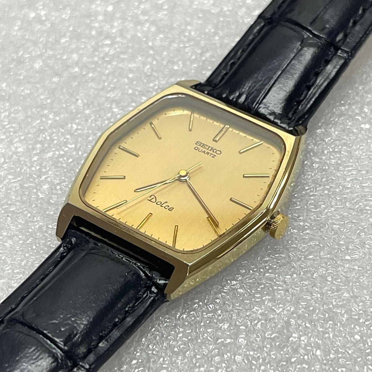 稼働 SEIKO DOLCE GHA セイコー ドルチェ 硬質合金ケース 六角形 稼働 SEIKO DOLCE GHA セイコー ドルチェ 硬質合金ケース 六角形